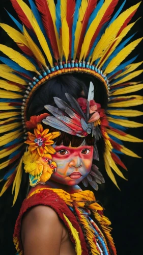 amerindian,pintados,embera,kayapo,warbonnet,ixil,intertribal,caribana,huichol,theyyam,indian headdress,kutiyattam,yucatec,peruvian women,papuans,chiapas,papuan,war bonnet,headdress,junkanoo