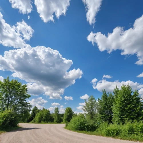 country road,dirt road,blue sky and clouds,blue sky and white clouds,background view nature,blue sky clouds,backroads,backroad,sideroad,open road,nature background,maple road,forest road,unpaved,landscape background,towering cumulus clouds observed,asphalt road,fair weather clouds,road,mountain road,Photography,General,Realistic
