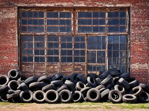 old tires,pipes,industrial tubes,steel pipes,tires,stack of tires,drainage pipes,stovepipes,tire recycling,water pipes,cylinders,iron pipe,brickyards,forgings,loading dock,warehouses,hoses,conduits,metal pipe,metal pile,Illustration,American Style,American Style 01