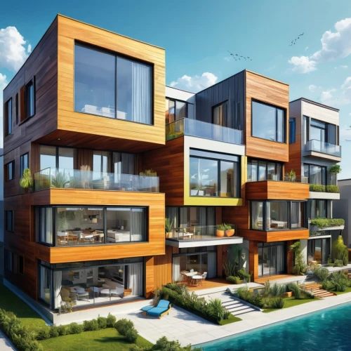 townhomes,inmobiliaria,cube stilt houses,multifamily,penthouses,residencial,duplexes,3d rendering,modern architecture,cubic house,townhome,homebuilding,lofts,immobilier,houses clipart,condominium,townhouses,smart house,new housing development,apartments,Illustration,Black and White,Black and White 05