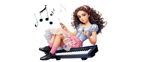 keytar,stoessel,piano keyboard,electronic keyboard,keyboardist,pianist,cute girl playing piano,play piano,piano player,keyboard instrument,keyboarder,piano,floricienta,midi keyboard,farfisa,florinda,accordian,accordionist,edit icon,thirlwall,Illustration,Abstract Fantasy,Abstract Fantasy 16