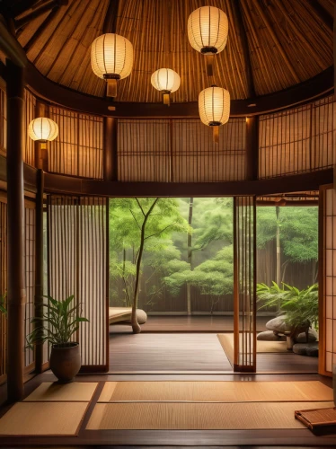 japanese-style room,ryokan,ryokans,teahouse,bamboo curtain,tea ceremony,onsen,kyoto,japan's three great night views,japanese zen garden,japan garden,chanoyu,teahouses,dojo,tatami,beautiful japan,japanese shrine,japon,zen garden,gion,Art,Classical Oil Painting,Classical Oil Painting 06