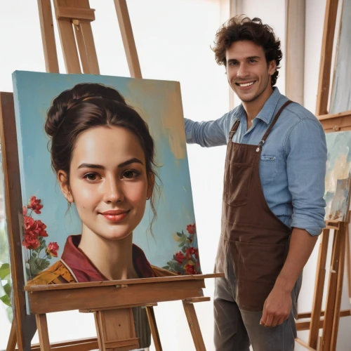 italian painter,photo painting,painter,portraitists,painting technique,ressam,mexican painter,kisling,art painting,painting,artist portrait,oil painting,pittura,meticulous painting,pintor,artista,pinturas,paining,easel,romantic portrait,Photography,General,Realistic
