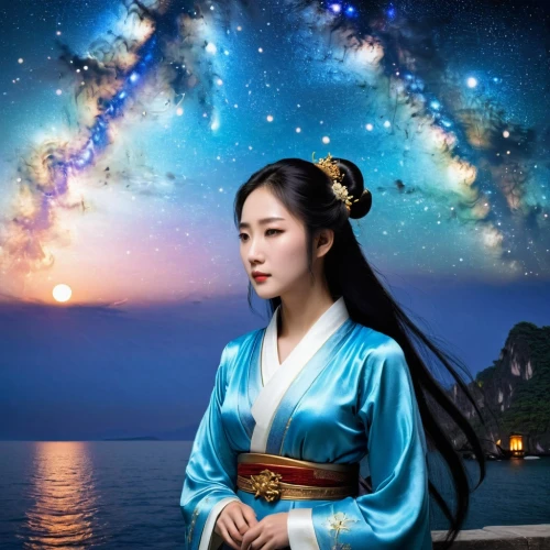 chuseok,hanfu,sanxia,oriental princess,zuoyun,diaochan,jianyin,goryeo,jingqian,jinling,bingqian,qingyi,qiong,wangmo,joseon,kuanyin,starry sky,qianwen,xiuqiong,gisaeng,Photography,Fashion Photography,Fashion Photography 08