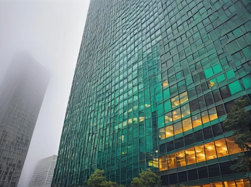 glass facades,glass building,glass facade,skyscraping,office buildings,transbay,shenzen,yuchengco,guangzhou,foggy day,tall buildings,commerzbank,the skyscraper,sberbank,citicorp,shenzhen,skyscraper,tishman,taikoo,megacorporation,Art,Artistic Painting,Artistic Painting 09