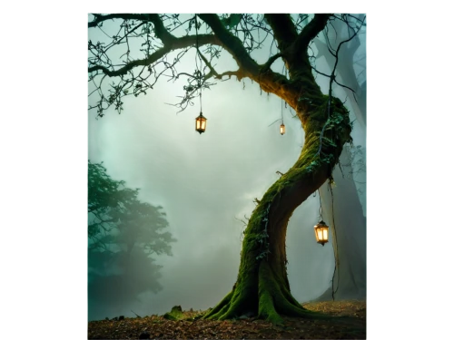 tree with swing,tree swing,isolated tree,magic tree,wooden swing,qabalah,celtic tree,hanging lantern,fantasy picture,arboreal,photo manipulation,fairies aloft,hanging swing,arbre,hanging light,photomanipulation,tree thoughtless,green tree,forest tree,hanged,Conceptual Art,Graffiti Art,Graffiti Art 03