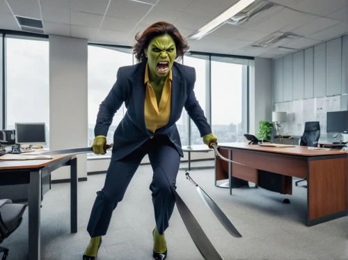 skrull,gamora,skrulls,neon human resources,vastra,blur office background,pitchwoman,amcorp,wicked witch of the west,officered,qwark,halloween frankenstein,office worker,henchwoman,markswoman,mesmero,garak,skaar,perroncel,celerons,Photography,General,Realistic