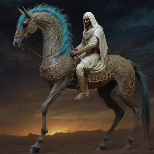 arabian horse,ghadeer,buraq,mohammedmian,nasruddin,zoroaster,nihang,simorgh,khordad,sasanian,arabian horses,a white horse,arabians,sassanian,shaheedi,qassem,rem in arabian nights,hayreddin,thoroughbred arabian,albino horse,Illustration,Realistic Fantasy,Realistic Fantasy 02