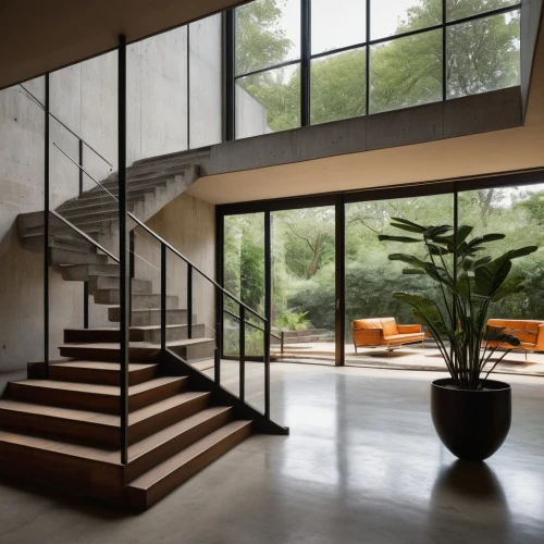 outside staircase,balustrades,interior modern design,contemporary decor,balustraded,home interior,staircase,neutra,modern house,staircases,steel stairs,glass wall,atriums,wooden stair railing,structural glass,modern decor,mid century house,foyer,corten steel,contemporary,Illustration,Black and White,Black and White 14