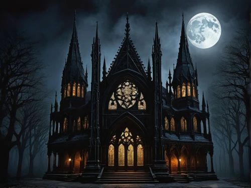 haunted cathedral,gothic church,gothic style,gothic,dark gothic mood,neogothic,the black church,black church,ravenloft,nidaros cathedral,gothicus,cathedral,halloween background,cathedrals,witch house,moonsorrow,gothic portrait,morgul,gothic woman,dark art,Conceptual Art,Daily,Daily 09