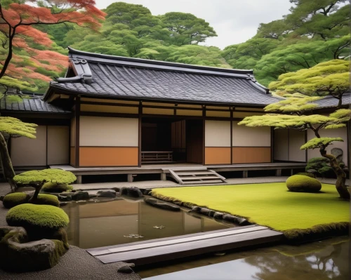 ryokan,japanese-style room,japan garden,japanese garden ornament,japanese garden,japanese zen garden,asian architecture,teahouses,teahouse,ryokans,heian,japon,zen garden,chanoyu,kinkakuji,beautiful japan,kyoto,kinkakuji temple,ginkaku-ji temple,japanese shrine,Conceptual Art,Fantasy,Fantasy 20