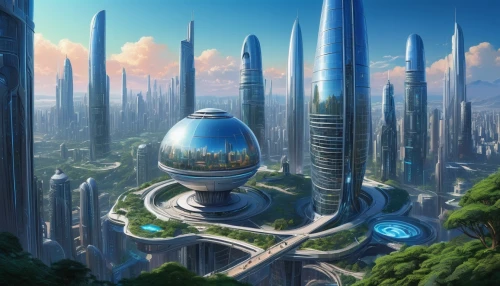 futuristic landscape,futuristic architecture,cybercity,arcology,ringworld,ecotopia,terraformed,cybertown,homeworld,homeworlds,skyterra,futuristic,cyberport,megacorporation,megacorporations,ordos,silico,skyreach,areopolis,cyberworld,Conceptual Art,Sci-Fi,Sci-Fi 15