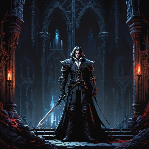 castlevania,alucard,ravenloft,strahd,necromancer,vlad,drizzt,hall of the fallen,shadowgate,auditore,raistlin,melkor,corvo,harnam,revan,elric,neverwinter,underdark,dracula,malekith,Conceptual Art,Fantasy,Fantasy 11