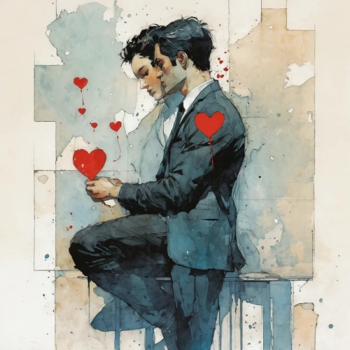 ianto,moriarty,mcginnis,castiel,malec,dojima,painted hearts,gontier,stiel,elizalde,urie,sendhil,valentin,riddlesworth,pennyworth,loveman,alberthal,heart background,two hearts,heart clipart,Illustration,Paper based,Paper Based 05