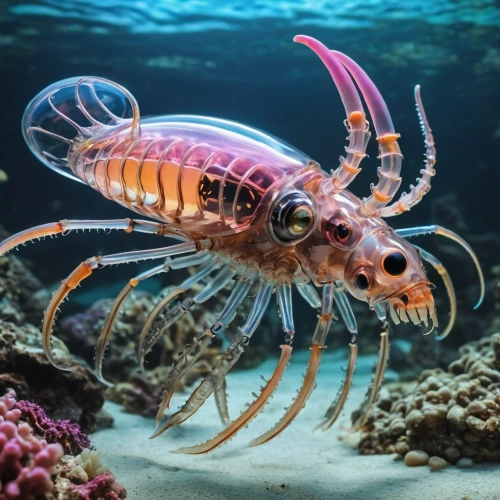 north sea shrimp,pterois,spiny lobster,metacercariae,ornamental shrimp,isopod,decapods,krill,sea life underwater,sea animal,arctic sweet shrimp,anomalocaris,zebraspinne,sea animals,marine animal,amphipod,crustacean,polychaetes,decapod,trilobyte,Photography,General,Realistic