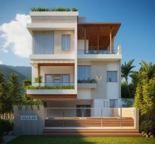 modern house,3d rendering,fresnaye,tropical house,inmobiliaria,residencial,block balcony,holiday villa,modern architecture,residential house,render,condominia,garden elevation,cubic house,renders,frame house,dreamhouse,sky apartment,smart house,revit,Photography,General,Realistic