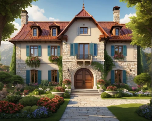 maison,french building,chateau,country house,fairy tale castle,beautiful home,house in the forest,dreamhouse,victorian house,fairytale castle,country estate,victorian,forest house,villa,bendemeer estates,house painting,country cottage,house in the mountains,private house,auberge,Illustration,Children,Children 04