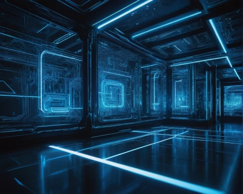 spaceship interior,tron,ufo interior,3d background,sulaco,nostromo,cyberscene,levator,hallway space,blue room,arktika,cyberspace,sci - fi,silico,blue light,supercomputer,4k wallpaper,cyberview,cyberia,rez,Conceptual Art,Daily,Daily 26