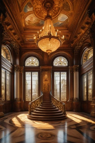 entrance hall,enfilade,foyer,royal interior,ballroom,ornate room,europe palace,hallway,cochere,versailles,driehaus,grandeur,teylers,louvre,chambres,emporium,corridor,neoclassical,entranceway,hall of the fallen,Art,Classical Oil Painting,Classical Oil Painting 16