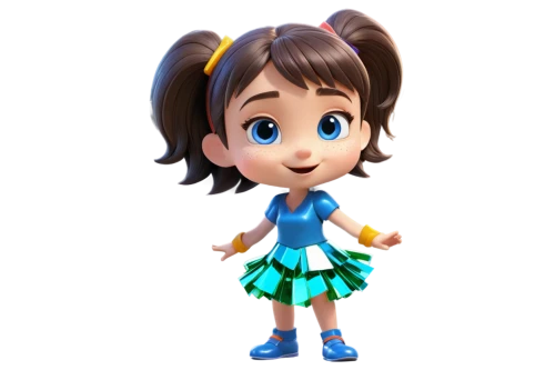 lumidee,lumo,little girl twirling,renderman,3d render,harmonix,glowworm,hula,3d rendered,cute cartoon character,3d model,vector girl,agnes,chibi girl,melody,little girl running,lightscribe,innoventions,evie,light effects,Unique,3D,3D Character