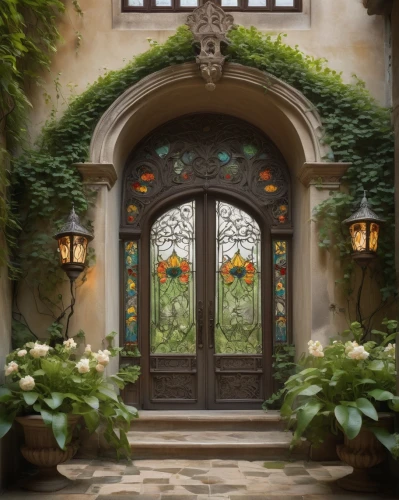 garden door,entryway,doorways,front door,doorway,archways,entranceway,entryways,entrances,art nouveau frame,house entrance,the threshold of the house,courtyards,door wreath,patios,courtyard,patio,portal,art nouveau frames,entranceways,Illustration,Black and White,Black and White 20