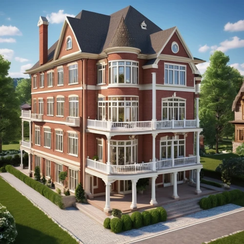 victorian house,victorian,old victorian,two story house,mansard,victoriana,townhome,apartment building,new england style house,large home,bendemeer estates,old town house,villa,maison,palladianism,residential tower,manor,appartment building,residential house,townhomes,Photography,General,Realistic