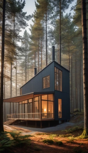 house in the forest,forest house,timber house,snohetta,forest chapel,prefabricated,mid century house,inverted cottage,electrohome,prefab,cubic house,frame house,dunes house,passivhaus,wooden house,sketchup,danish house,bohlin,arkitekter,aalto,Art,Classical Oil Painting,Classical Oil Painting 31