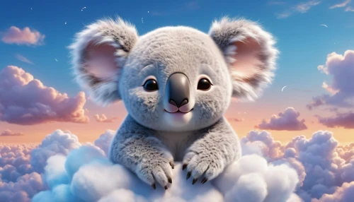 koala,cute koala,koalas,koala bear,cloudmont,clougherty,3d teddy,cumulus,cumulus nimbus,clousing,eucalyptus,wallabi,disneynature,cloudier,marsudi,australiae,dumbo,cangaroo,cartoon animal,marsupial,Unique,3D,3D Character