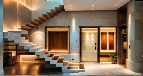 hallway space,entryway,outside staircase,entryways,interior modern design,contemporary decor,luxury home interior,staircase,hallway,wooden stair railing,winding staircase,stone stairs,stairwell,penthouses,wooden stairs,stairs,modern decor,search interior solutions,staircases,circular staircase,Photography,General,Realistic