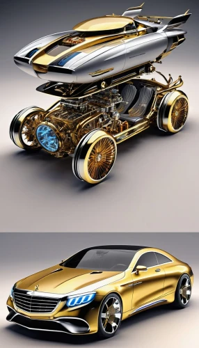 mercedes s class,concept car,mercedes sl,mercedes benz slr,futuristic car,gold paint stroke,mercedes ev,gold lacquer,mercedes-benz,mercedes -benz,daimlerchrylser,daimlers,goldtron,3d car model,daimlerbenz,daimlerchrysler,merc,mercedes-benz three-pointed star,luxury cars,mercedes 500k,Photography,General,Realistic