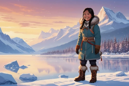 zarina,korra,katara,valka,narnian,dawnstar,mulan,chukchi,narnians,beleriand,inuit,pocahontas,sacagawea,jaina,seregil,kahlan,pulumur,tengri,mayak,longmei,Illustration,Children,Children 04