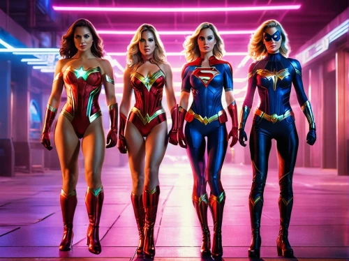 superheroines,supergirls,superwomen,superhero background,superhot,wonder woman city,heroines,neon body painting,jla,trinity,supers,fembots,superheroine,femforce,superheroes,super woman,kryptonians,super heroine,amazons,superfriends,Photography,General,Realistic