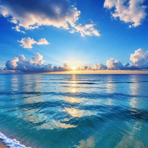 ocean background,sun and sea,beautiful beach,windows wallpaper,ocean paradise,dream beach,sunburst background,beach landscape,blue waters,tropical sea,caribbean sea,beach scenery,full hd wallpaper,beautiful beaches,sunrise beach,sea landscape,seascape,shades of blue,blue water,landscape background,Photography,General,Realistic