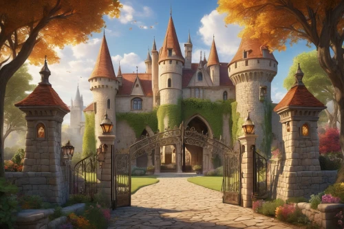 fairy tale castle,fairytale castle,castle of the corvin,nargothrond,castlelike,castletroy,maplecroft,riftwar,castledawson,diagon,knight's castle,sylvania,fantasyland,castel,gold castle,bonnycastle,fairy tale,castle,canterville,castelul peles,Illustration,Abstract Fantasy,Abstract Fantasy 13