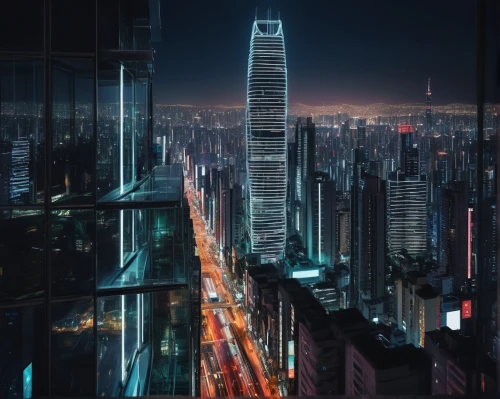 guangzhou,shanghai,chengdu,shenzhen,lumpur,makati,city at night,supertall,chengli,ctbuh,dubai,electric tower,klcc,nanjing,xujiahui,cybercity,taikoo,metropolis,chongqing,kuala lumpur,Illustration,Japanese style,Japanese Style 14