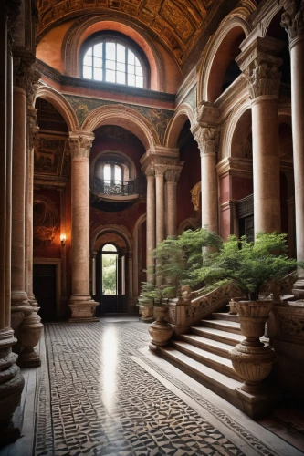 kunsthistorisches museum,glyptotek,nypl,mirogoj,boston public library,atriums,chhatris,ryswick,louvre,teylers,entrance hall,pinacoteca,cochere,kykuit,capitols,columns,brownstone,foyer,llotja,gct,Photography,Black and white photography,Black and White Photography 01