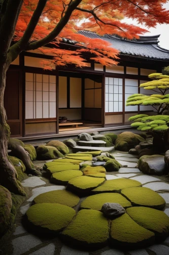 chanoyu,japanese garden ornament,ryokan,heian,zen garden,japanese garden,japanese-style room,ryokans,teahouse,japanese zen garden,japan garden,dojo,japan landscape,teahouses,japanese art,japon,roof landscape,katsura,golden pavilion,background with stones,Art,Classical Oil Painting,Classical Oil Painting 40