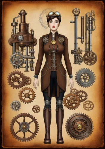 steampunk gears,steampunk,machinist,clockmaker,mechanician,industrialist,aviatrix,steamboy,cogwheel,victoriana,cog,cogs,watchmaker,seamico,cog wheel,digiscrap,engineman,cog wheels,female worker,antiquary,Conceptual Art,Fantasy,Fantasy 25