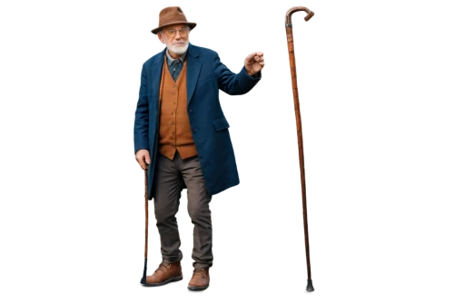 quarterstaff,man holding gun and light,churchwarden,pilgrim,sculptor ed elliott,walking stick,charles darwin,walkingstick,model train figure,man with umbrella,chimney sweep,lamplighter,shepherd's staff,alphorn,archaeologist,godot,indiana jones,kolchak,archeologist,jongleur,Illustration,Black and White,Black and White 15