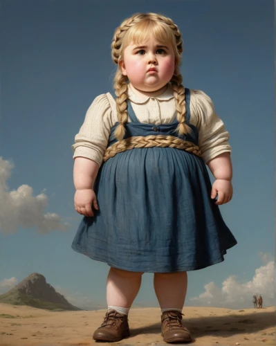 borremans,botero,khnopff,bouguereau,girl with cloth,girl in overalls,dossi,puputti,zurvanism,girl on the dune,girl with bread-and-butter,dwarf sundheim,cranach,nicolaes,zurcher,female doll,willink,netherlandish,young girl,little girl in wind,Art,Classical Oil Painting,Classical Oil Painting 13