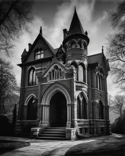 gothic church,haunted cathedral,black church,the black church,neogothic,altgeld,dark gothic mood,gothic style,chappel,mortuary,vestry,gothic,old victorian,wooden church,chapels,chapelle,ecclesiastical,ghost castle,fredric church,chapell,Photography,Black and white photography,Black and White Photography 08