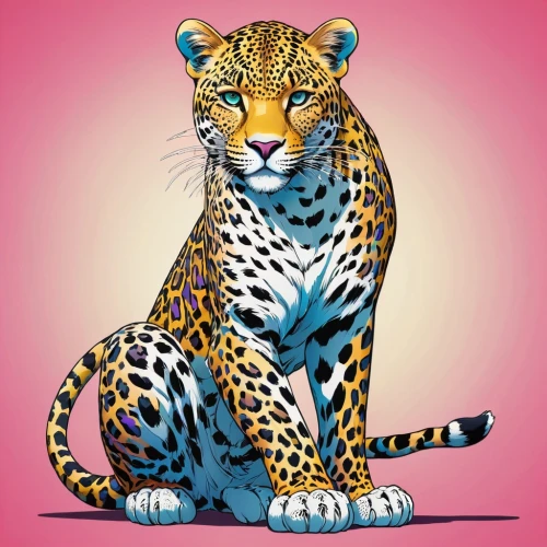 gepard,jaguar,leopardus,leopard,cheetor,panthera,cheeta,felidae,jaguares,jaguars,cheetah,sumatrana,mohan,tigr,bolliger,tigon,hosana,jag,leopards,derivable,Illustration,Japanese style,Japanese Style 04