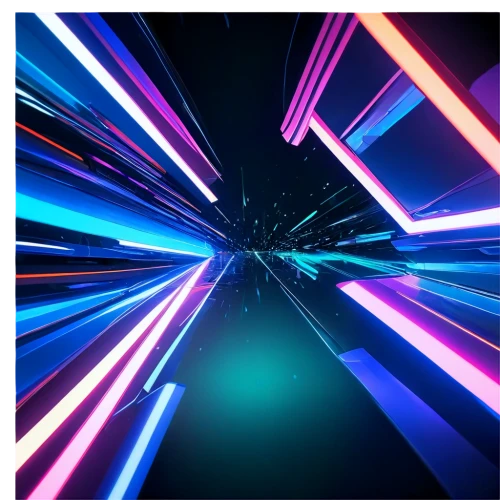 hyperspace,lightsquared,neon arrows,3d background,light space,hyperdrive,electric arc,visualizer,wavevector,cyberrays,light track,lightwaves,abstract background,lightwave,rez,light effects,fractal lights,colored lights,audiovisuals,triangles background,Unique,3D,Modern Sculpture