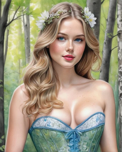 margairaz,margaery,celtic woman,faerie,forest background,fantasy art,faery,fairy queen,seyfried,world digital painting,dryad,fantasy picture,fairie,fairy forest,behenna,dryads,fairy tale character,ellinor,egeria,galadriel,Illustration,Black and White,Black and White 30