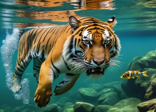 bengal tiger,asian tiger,sumatran tiger,tigershark,tigerfish,tiger,bengalensis,blue tiger,underwater world,siberian tiger,tiger cat,tigers,tiger png,harimau,tigerish,tigress,tigre,tigert,tigris,sunderbans,Photography,General,Realistic