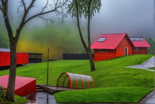 sternfeld,red barn,cabins,playhouses,chalets,ootacamund,home landscape,lachapelle,ranikhet,ecovillages,red place,botkyrka,vegetables landscape,ecovillage,faroe,kasauli,hejduk,boathouses,red bench,huneck,Photography,General,Realistic