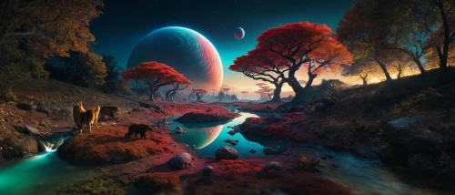 fantasy landscape,alien planet,alien world,futuristic landscape,fantasy picture,3d fantasy,virtual landscape,fractal environment,lunar landscape,mushroom landscape,fantasy art,underwater landscape,dreamscape,space art,extrasolar,dreamscapes,terraforming,microworlds,planet alien sky,planetoid