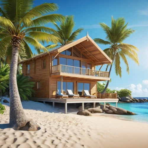 tropical house,holiday villa,floating huts,beachfront,house by the water,beach house,over water bungalow,maldive,tropical beach,beach resort,beach hut,fiji,maldives mvr,luxury property,dream beach,maldive islands,tropical island,mustique,coconut trees,beachhouse,Photography,General,Realistic
