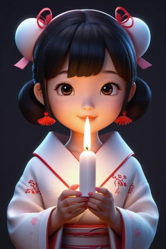 geiko,burning candle,zhiyuan,geisha,chuseok,geisha girl,nobuko,nembutsu,candle,lilin,kokeshi,hanbok,guobao,burning candles,matsuri,girl praying,tamiko,minmei,light a candle,setsuko,Unique,3D,3D Character