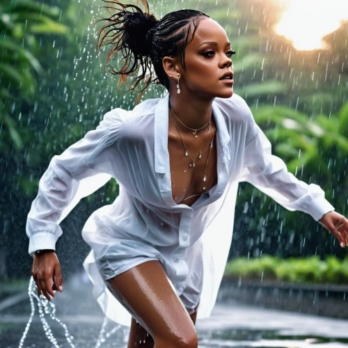 vrih,rihanna,rih,navys,rhianna,wet,fenty,riri,in the rain,drenched,shontelle,walking in the rain,wet girl,wetness,photoshoot with water,rhi,soaked,nahri,unapologetic,sprinkling,Photography,General,Realistic